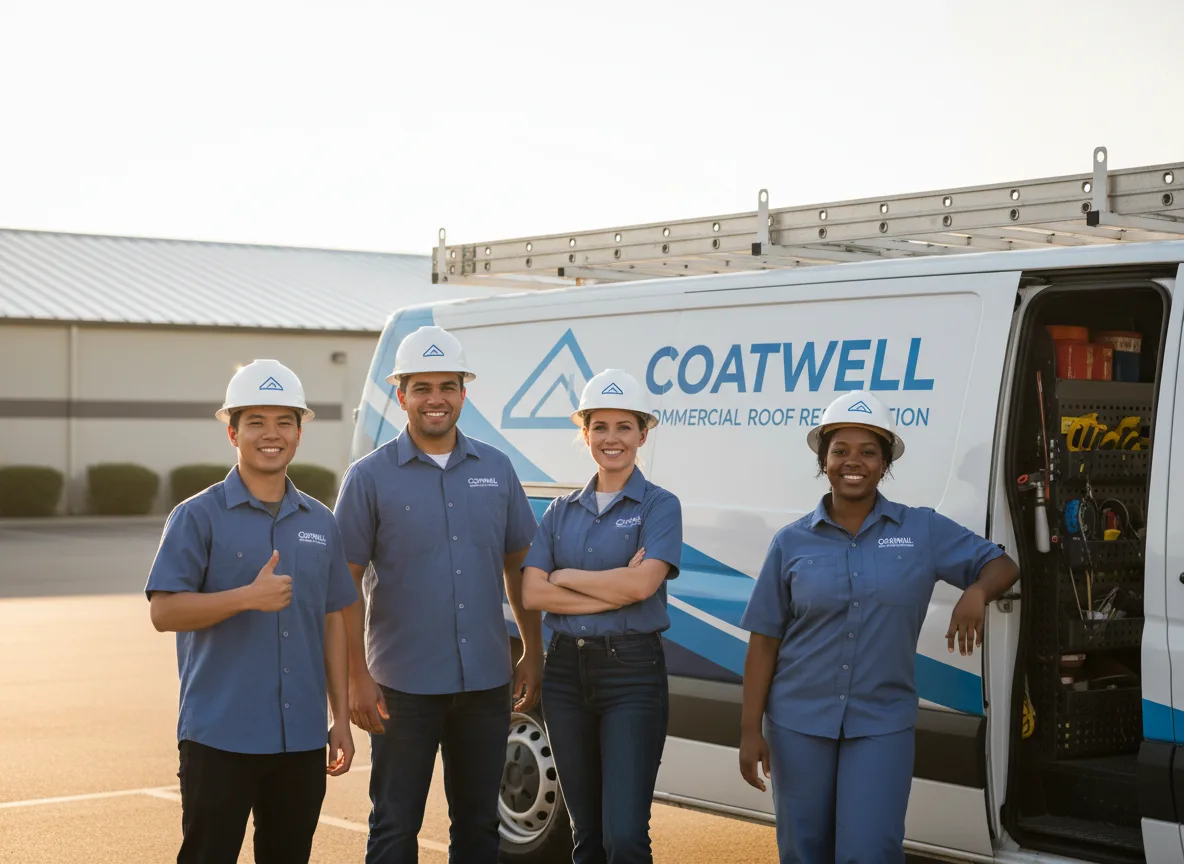 Commercial roof coating company in Cornell, MI